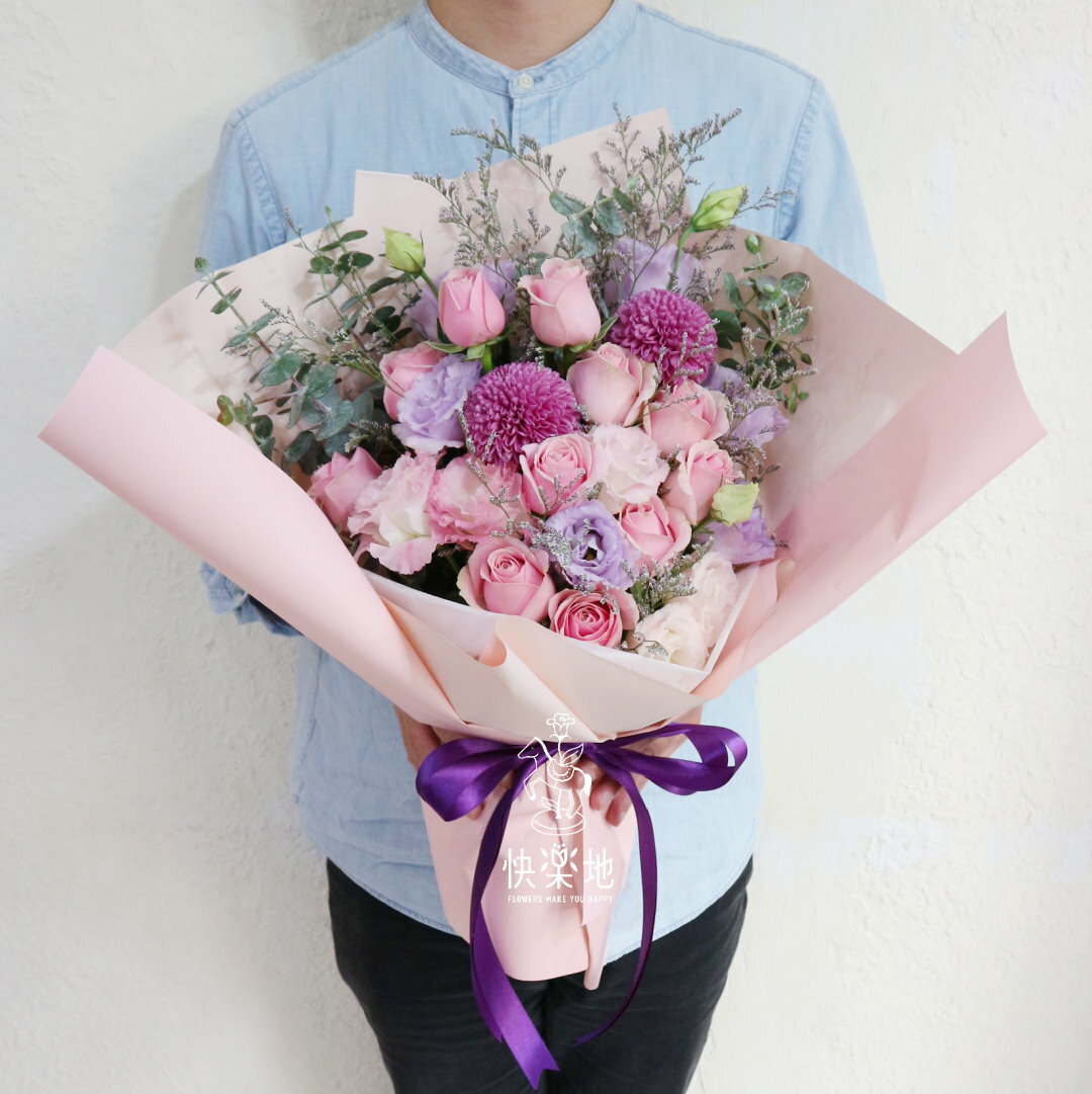 柔美如詩 I 花束 I 鮮花 BF230582