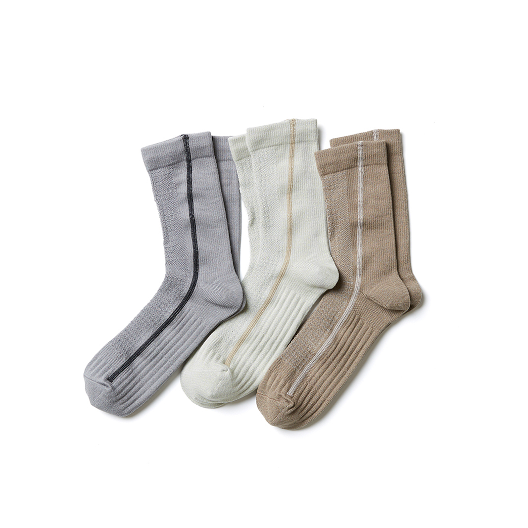 Nozzle quiz - 23AW Srl Odnry Unit Flat-Sew Socks