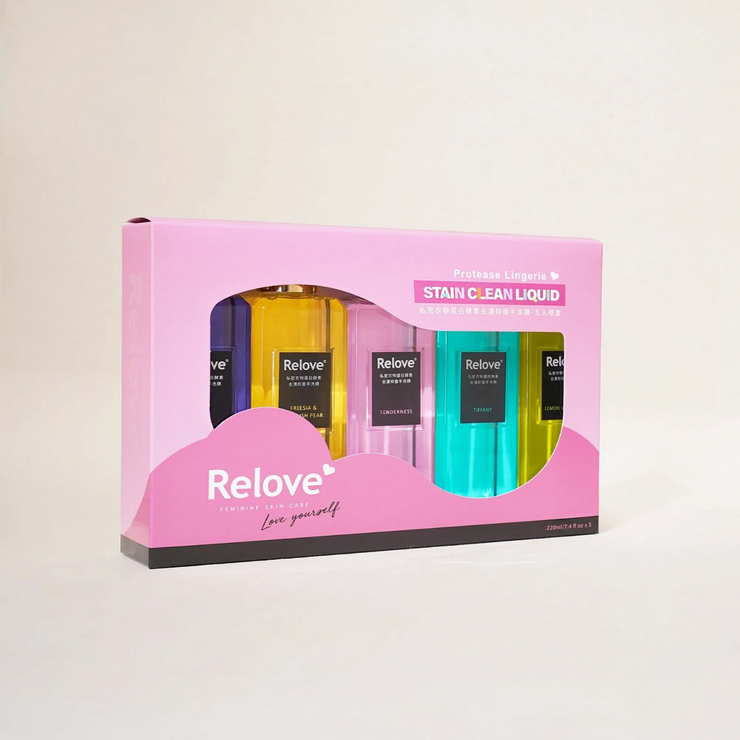 Relove Protease Lingerie Stain Clean Liquid Gift Set relove-protease-lingerie-stain-clean-liquid-gift-set