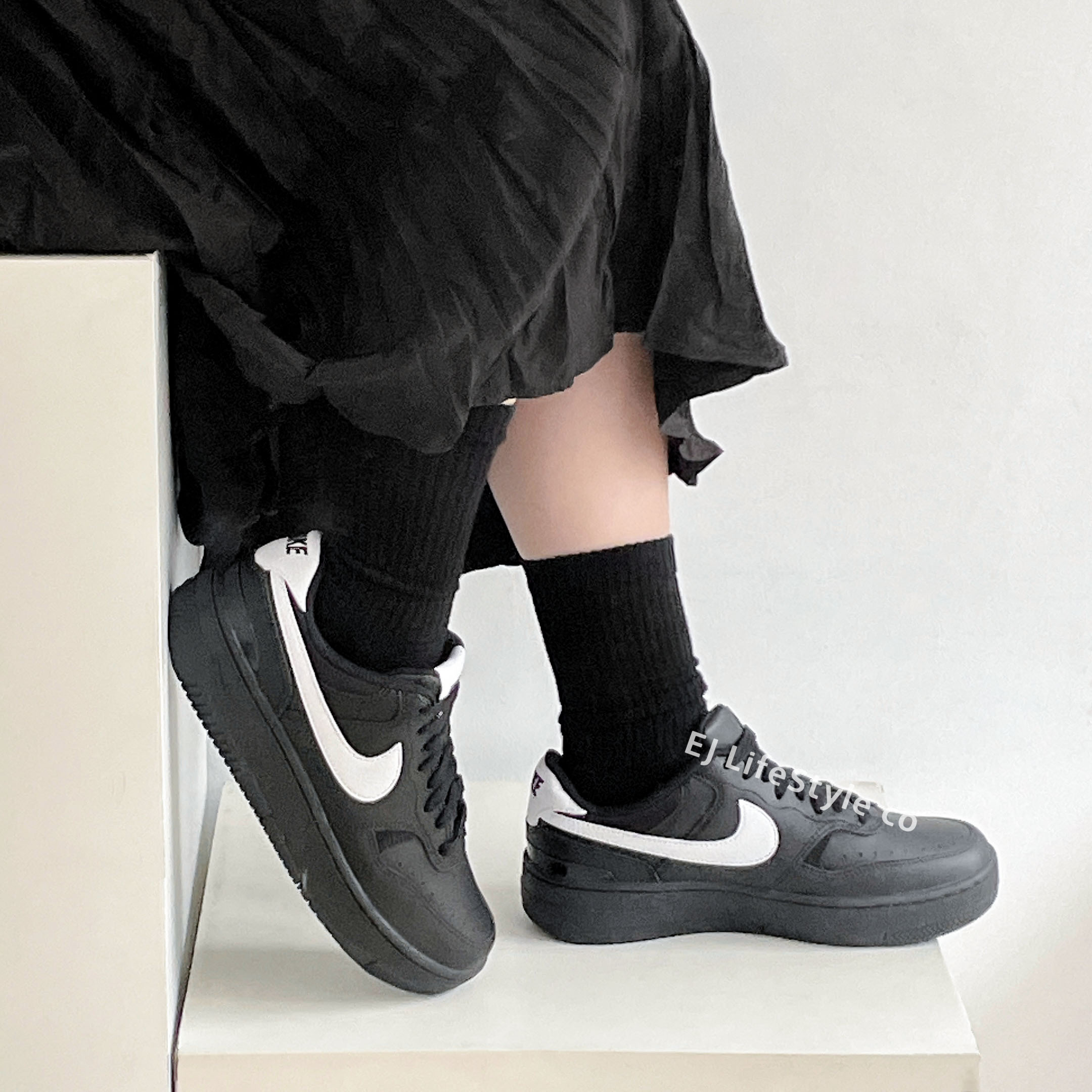 NIKE GAMMA FORCE 黑武士 黑白 黑色 女鞋 FQ6476-010 / 調貨