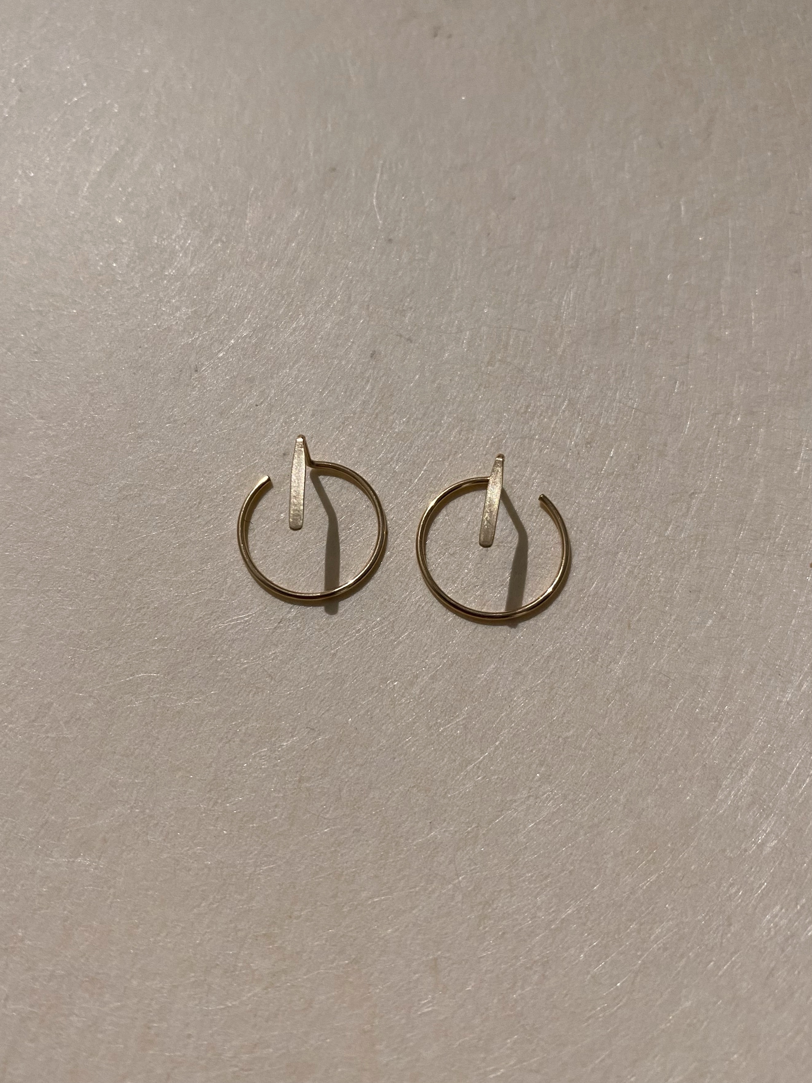 法式極簡IO耳環