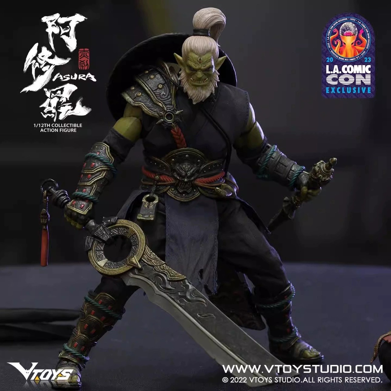 未開封 Vtoys 1/12 アシュラ VTOYS VSD006 Asura Akaoni Red Demon / 阿修羅赤剎 #figure