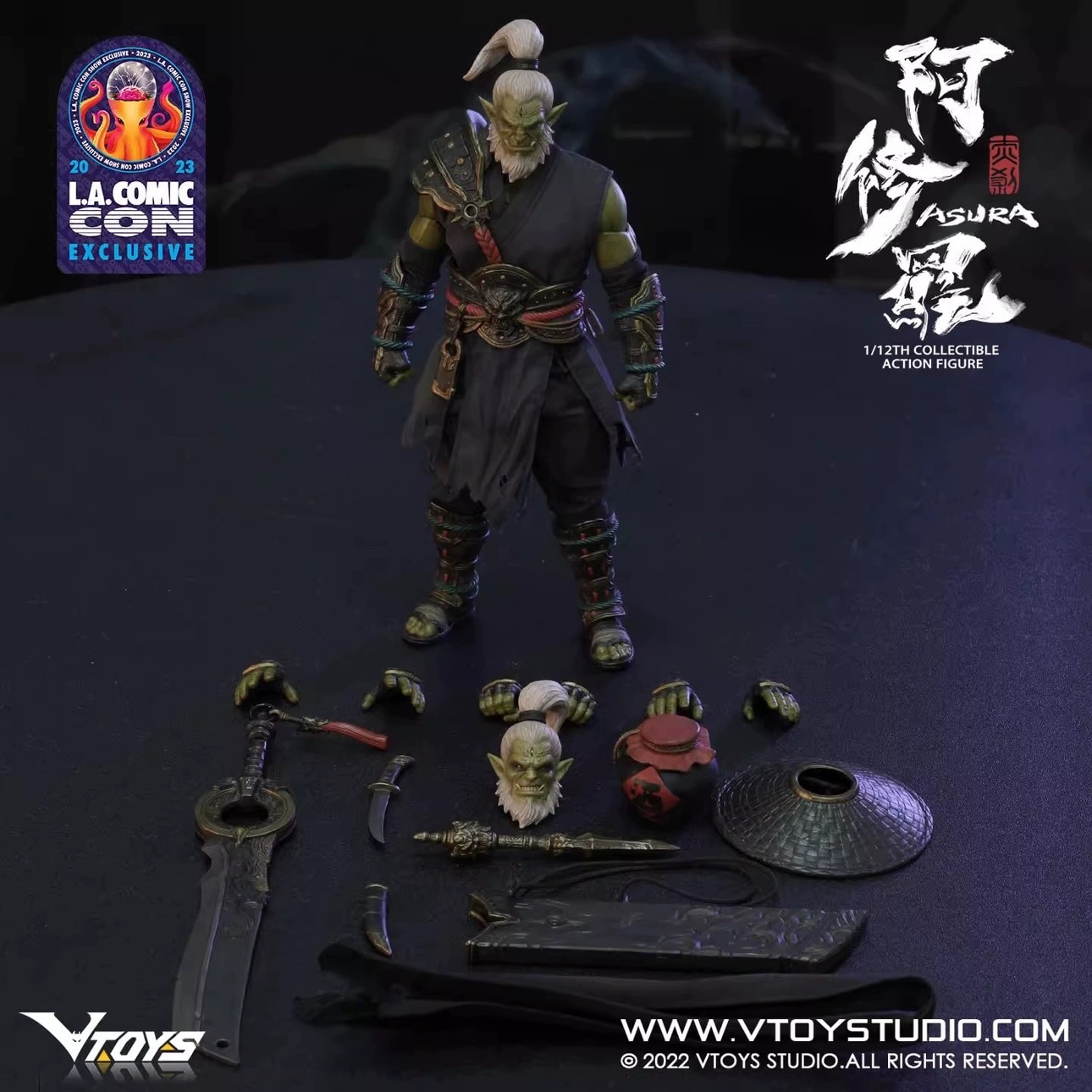 VTOYS X ASURA RED DEMON 1/12th Collectible