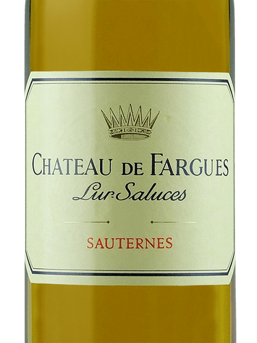 Chateau de Fargues 2015 (RP98) (375ml)