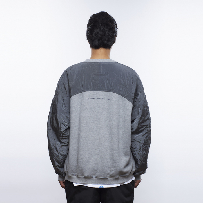 Liberaiders - Cotton Fleece Quilted Crewneck II