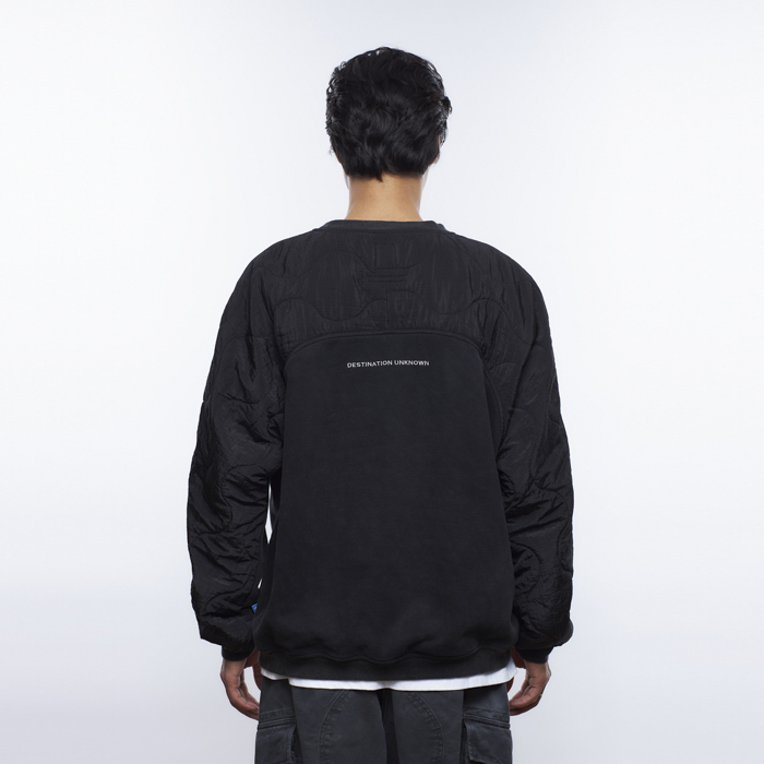 Liberaiders - Cotton Fleece Quilted Crewneck II