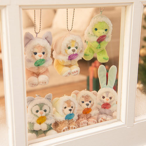 【現貨】Tokyo DisneySea｜Duffy＆Friends 冬日系列 - LinaBell坐款吊飾