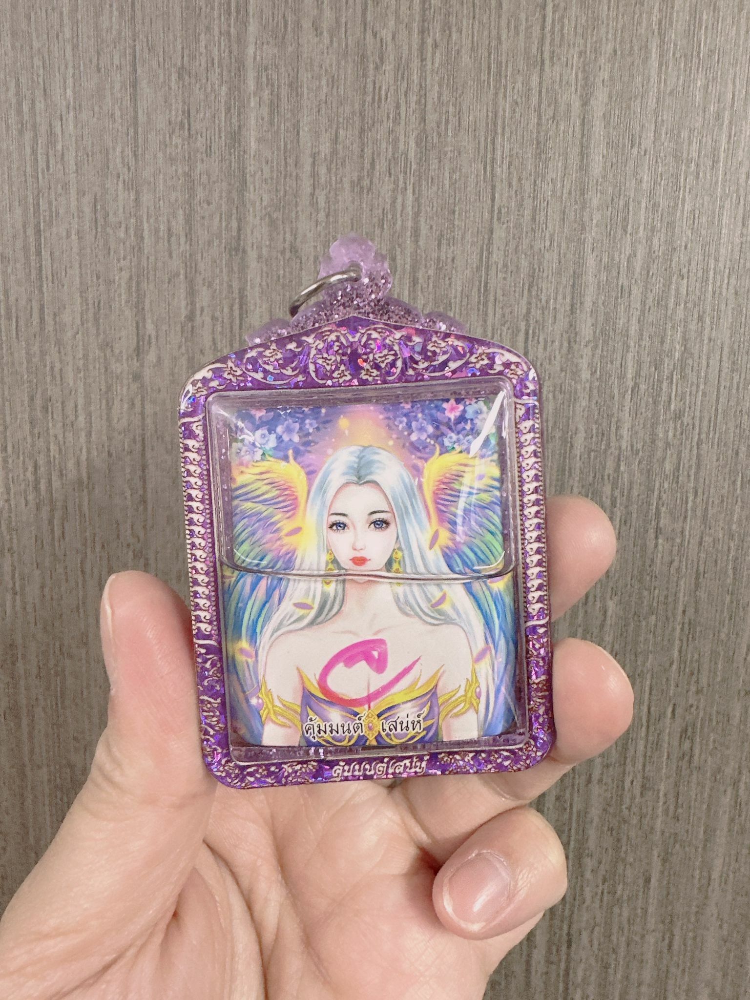 阿贊咒大師供請🔸超強人緣和合 緊娜莉女神牌🔸 大尊