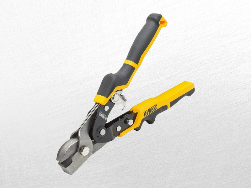 美國 DEWALT 得偉｜打孔夾 24GA 高鍛鋼 人體工學防滑手柄 打孔鉗 卡扣夾｜DWHT14691