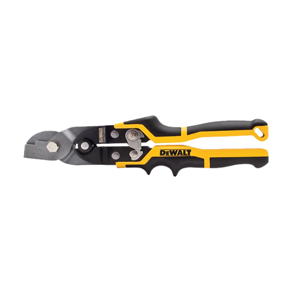 DEWALT 美國 得偉｜V型切口剪 人體工學握把 V型切口剪刀 30度V形狀｜DWHT14690