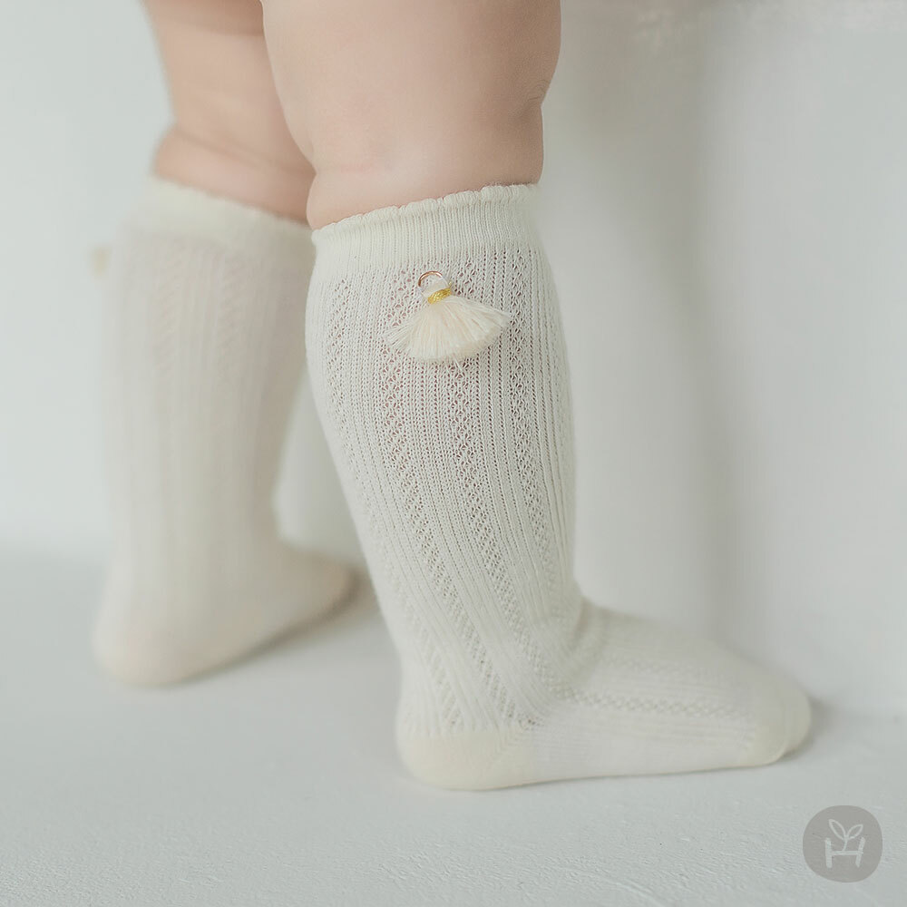 Happy Prince♡Lovely 小小流蘇及膝襪