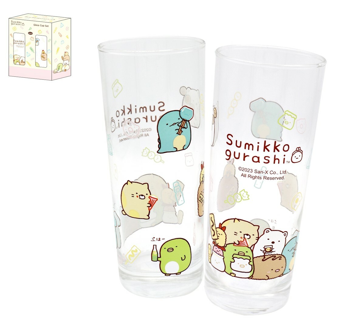 角落生物 | 2P玻璃杯套裝