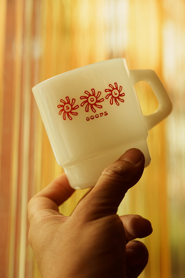 Sol  Goods - Sol Goods復古牛奶玻璃杯