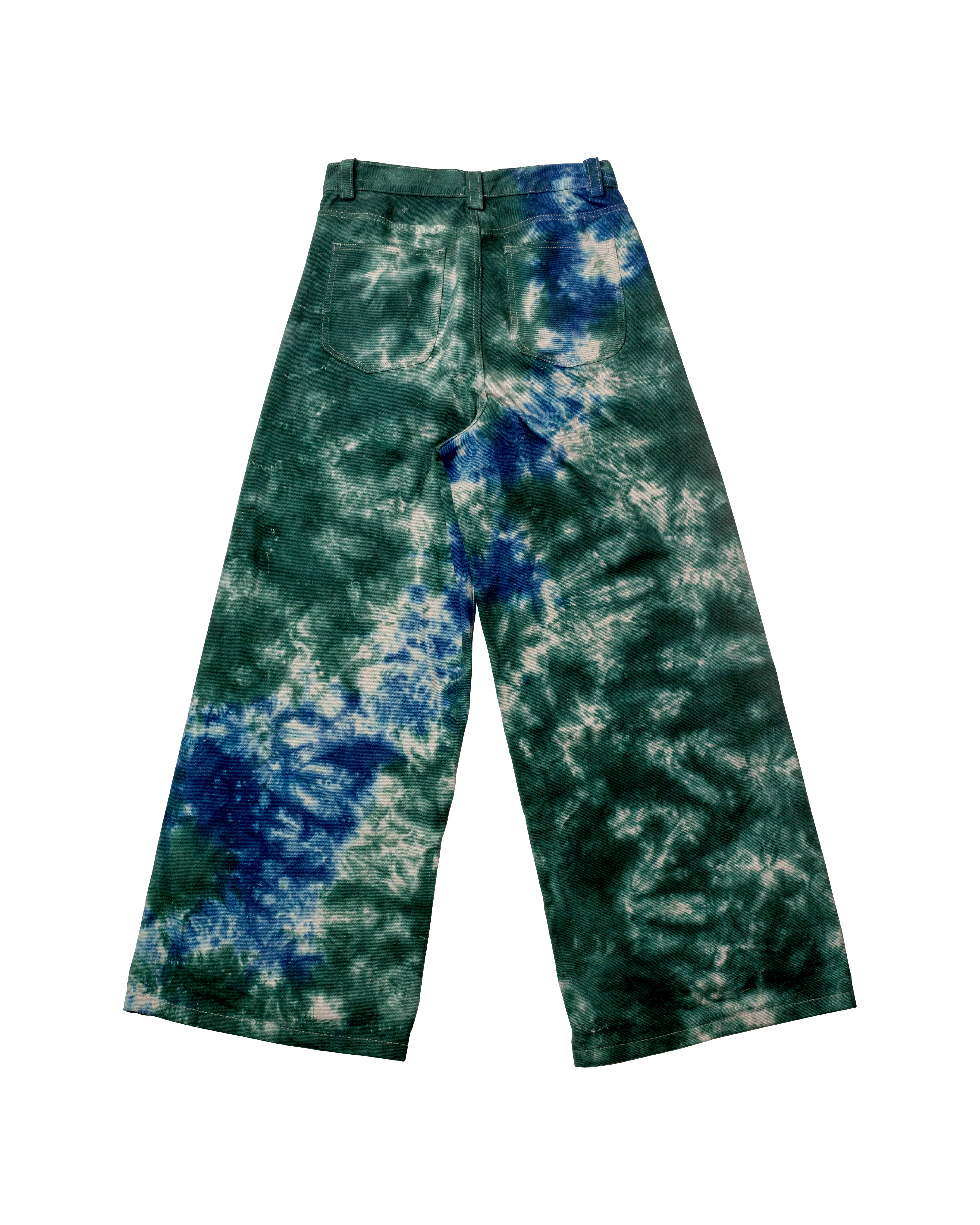 NOUVEAU Jeans With Wide Leg In Tie-Dye