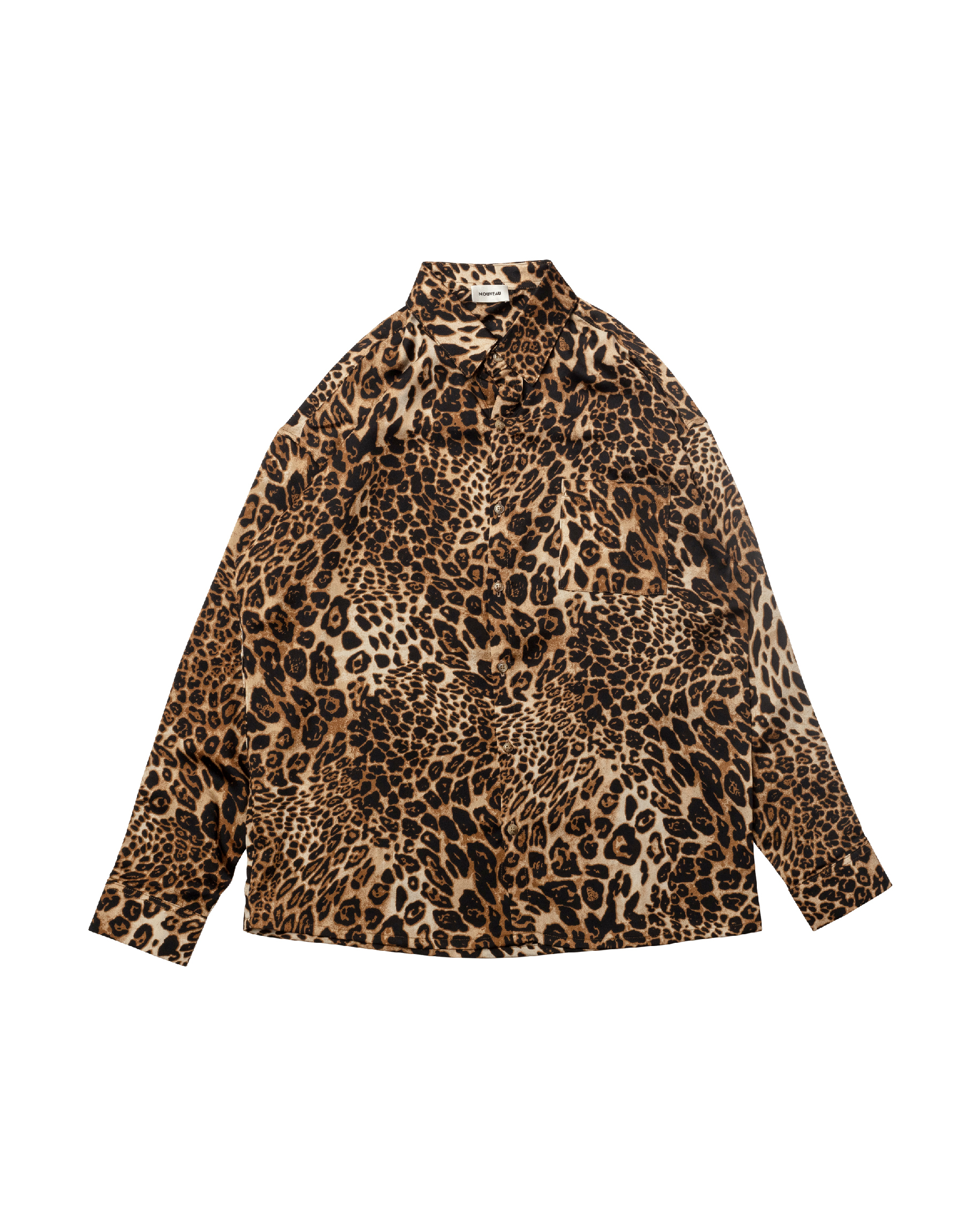NOUVEAU LOOSE SHIRT WITH ANIMAL PATTERN