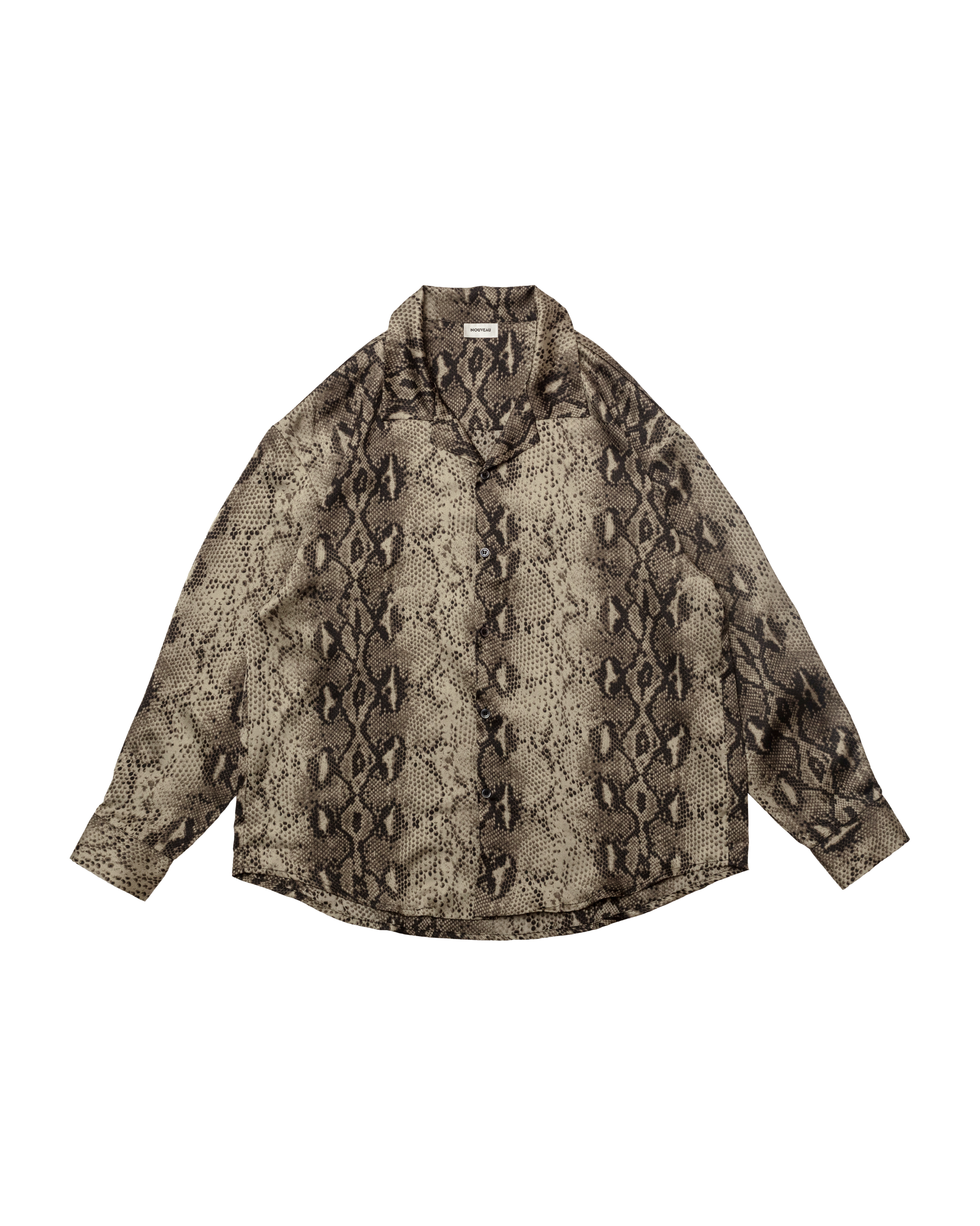 NOUVEAU LOOSE SHIRT WITH ANIMAL PATTERN