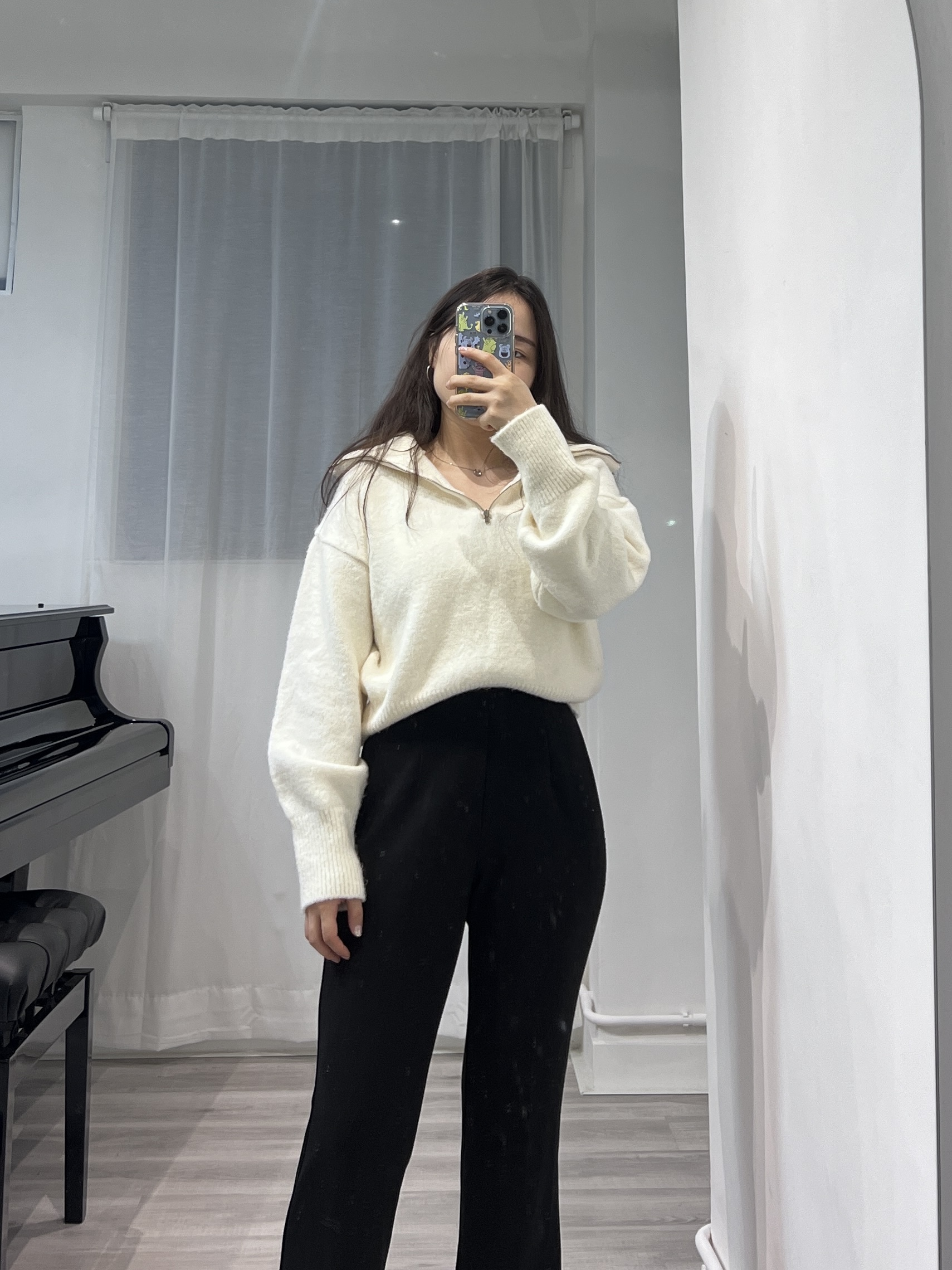 極軟糯Polo+翻領拉鍊上衣