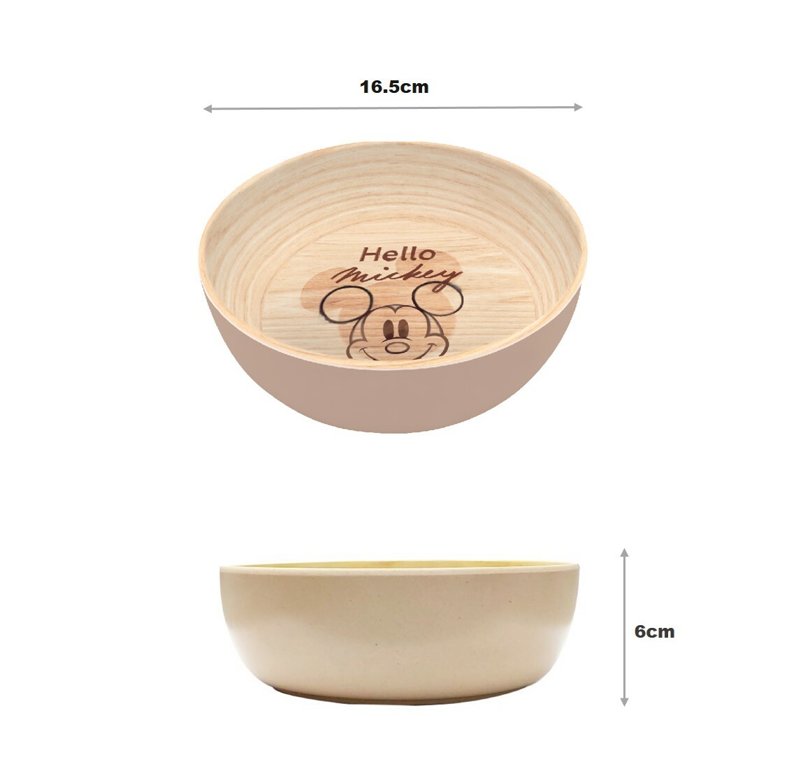 迪士尼米奇 - 竹纖維圓形碗(6.5吋)