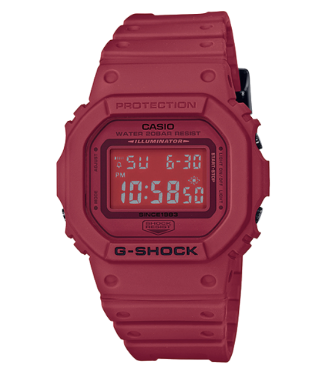 G-SHOCK 35TH Anniversary 'Red Out' DW-5635C-4