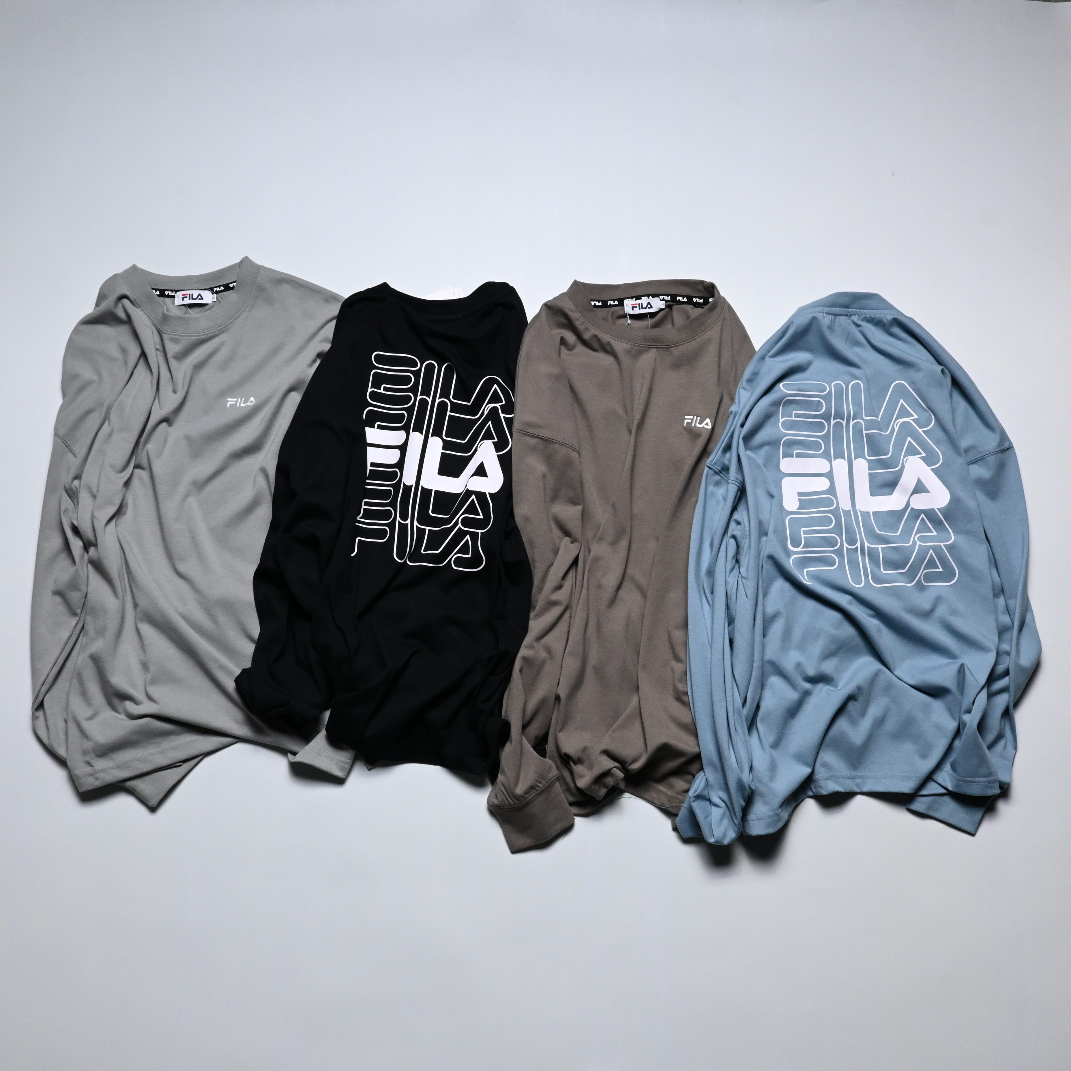 Fila JP Multi Logo Long Tee