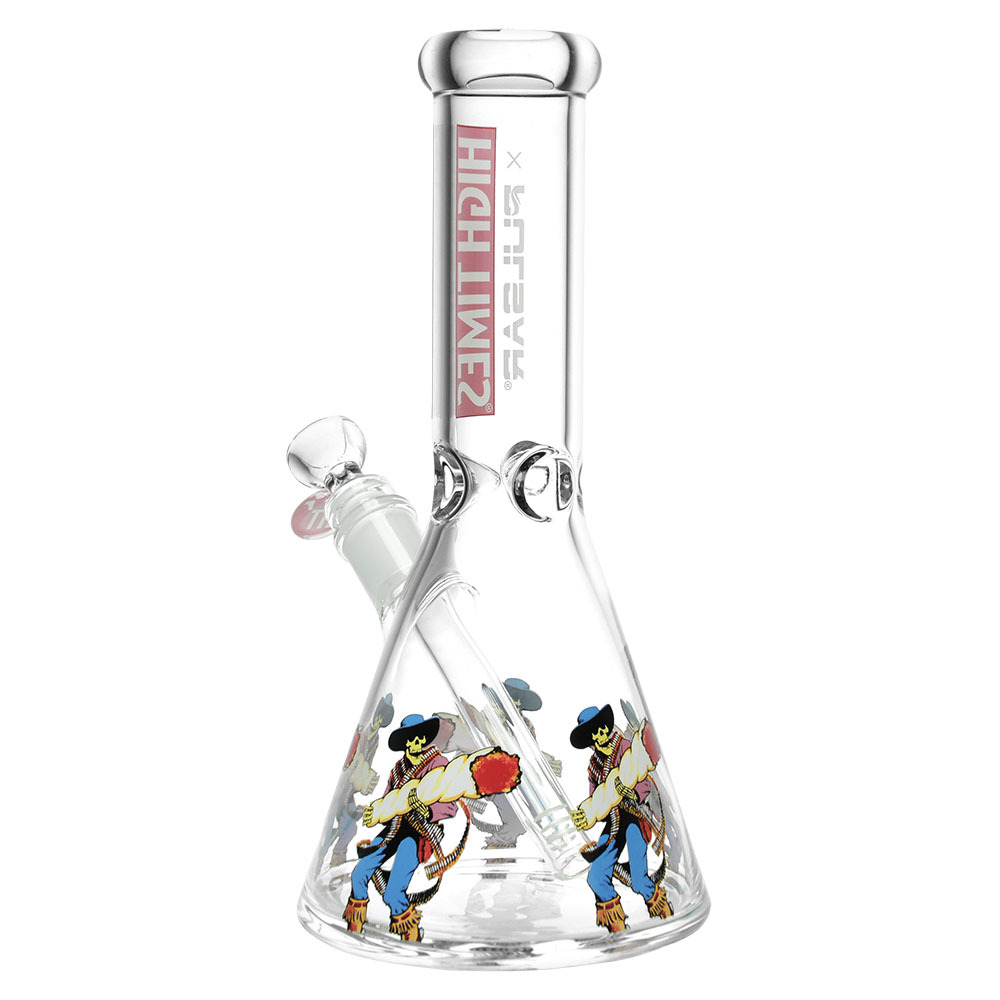 HIGH TIMES X PULSAR BEAKER WATER PIPE - COWBOYS