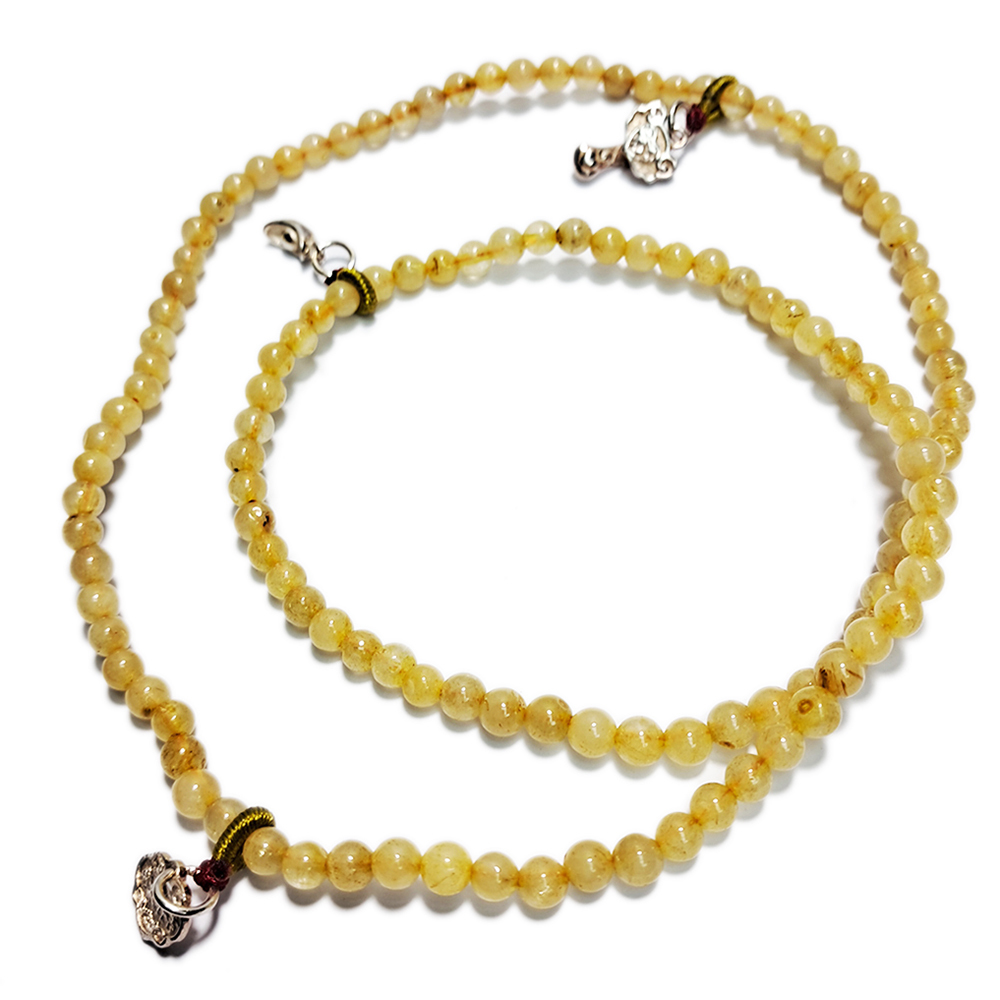 如意{純銀}鈦晶108念珠4.5mm【十方】153141