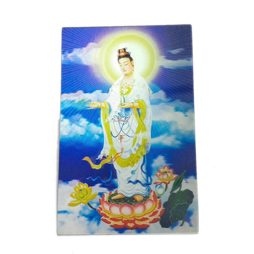 白衣觀音3D小卡5X9cm【十方】153147