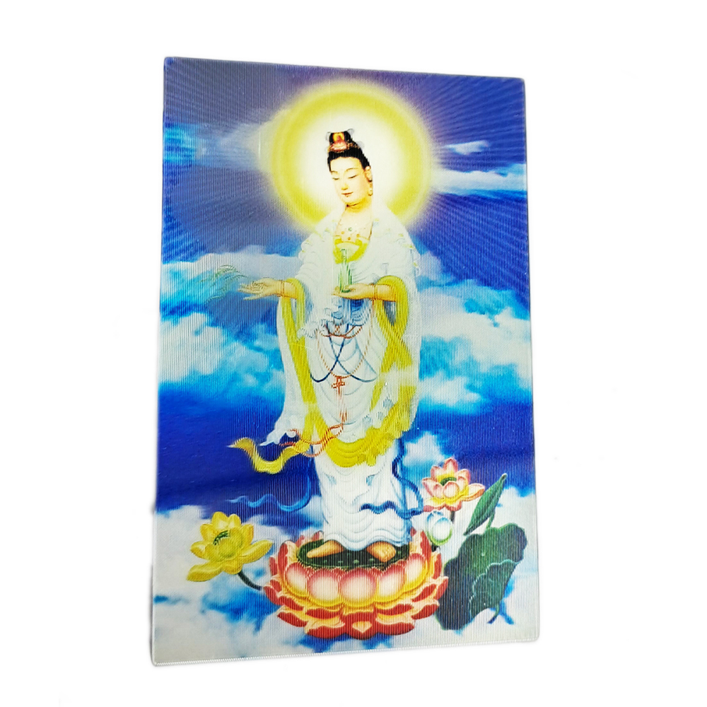 白衣觀音3D小卡5X9cm【十方】153147