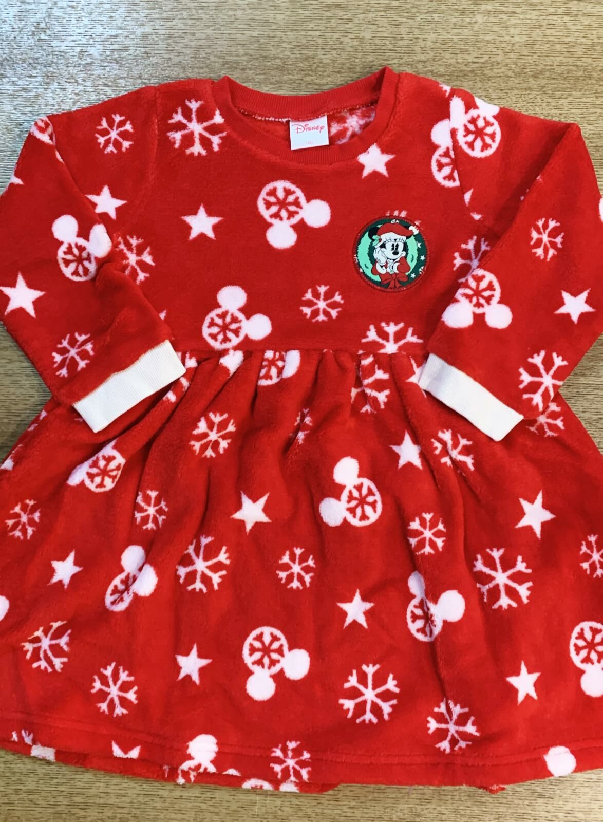 Mickey Mouse 女童聖誕裙100碼