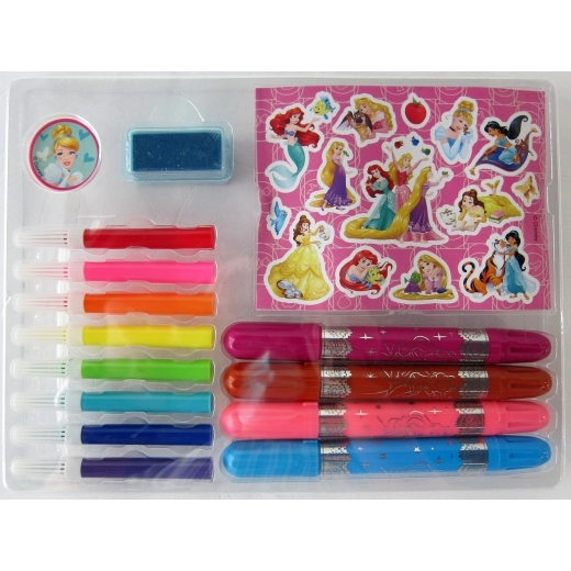 迪士尼公主 彩繪袋著走