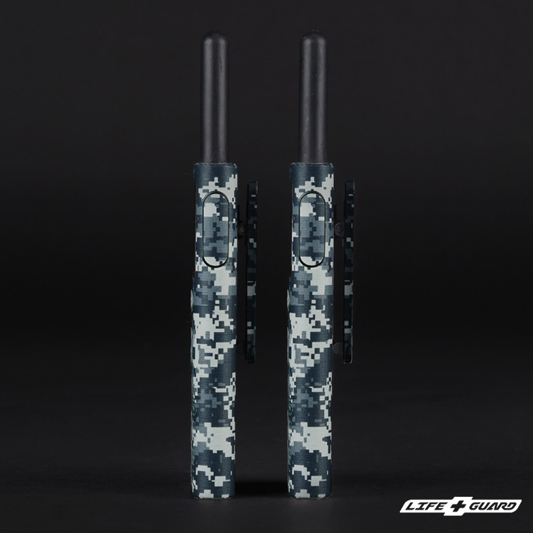 LIFE+GUARD 對講機貼膜安裝示意，適用小米對講機 2S