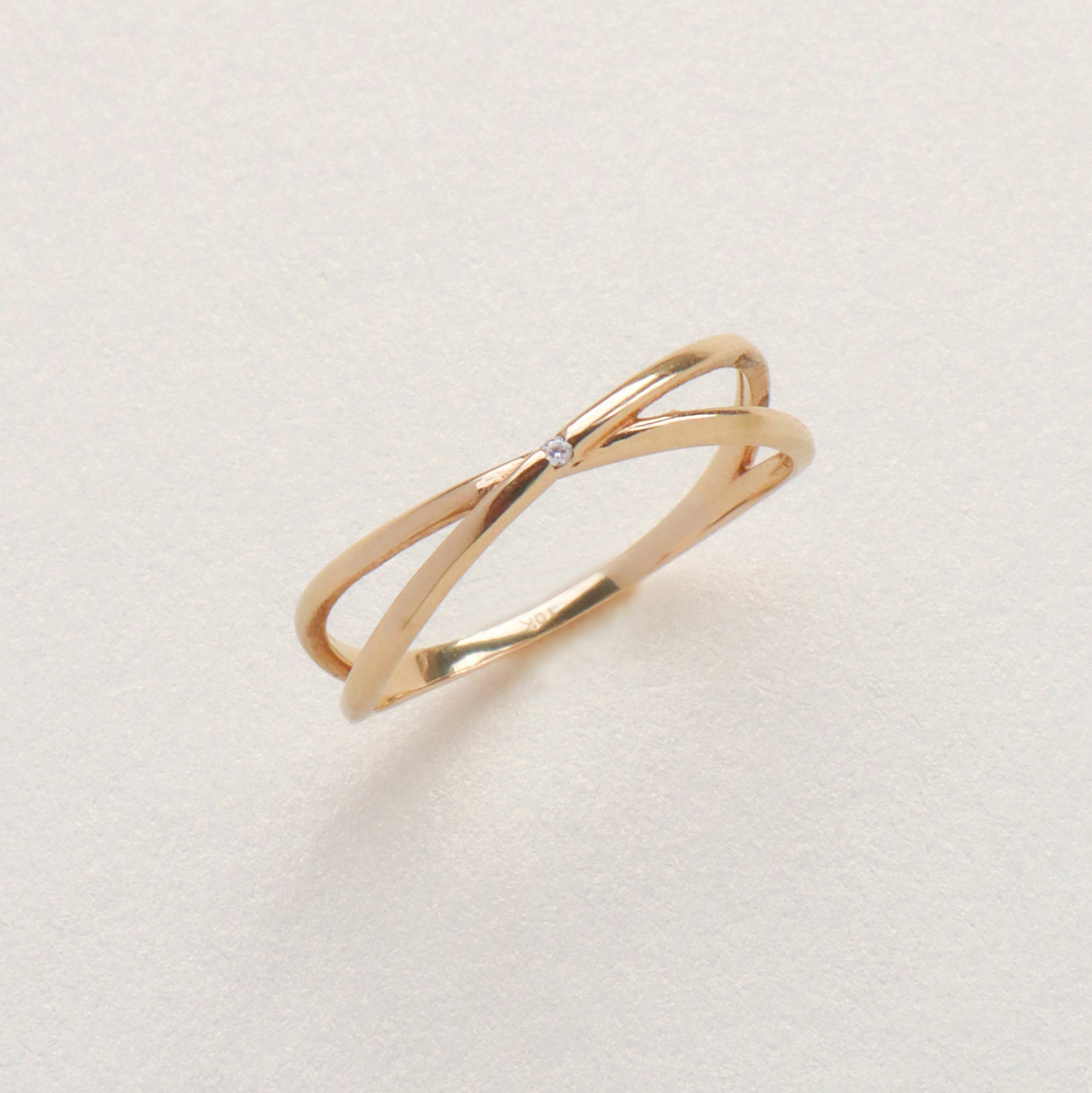 10K/浪漫環繞戒指