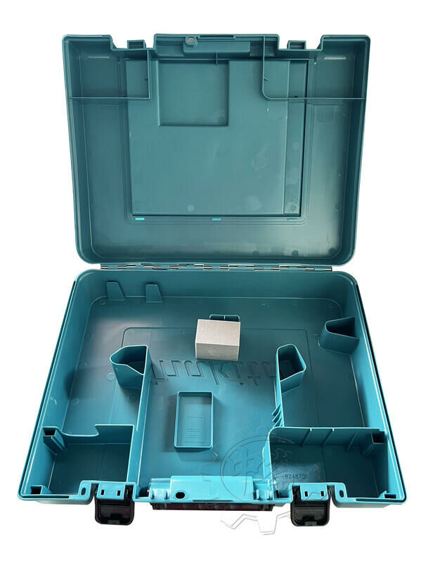 ＊中崙五金【缺貨中】牧田 18V雙機工具箱 空箱 可裝18V起子機/扳手機/電鑽+4顆電池+18V單充座 DLX2461