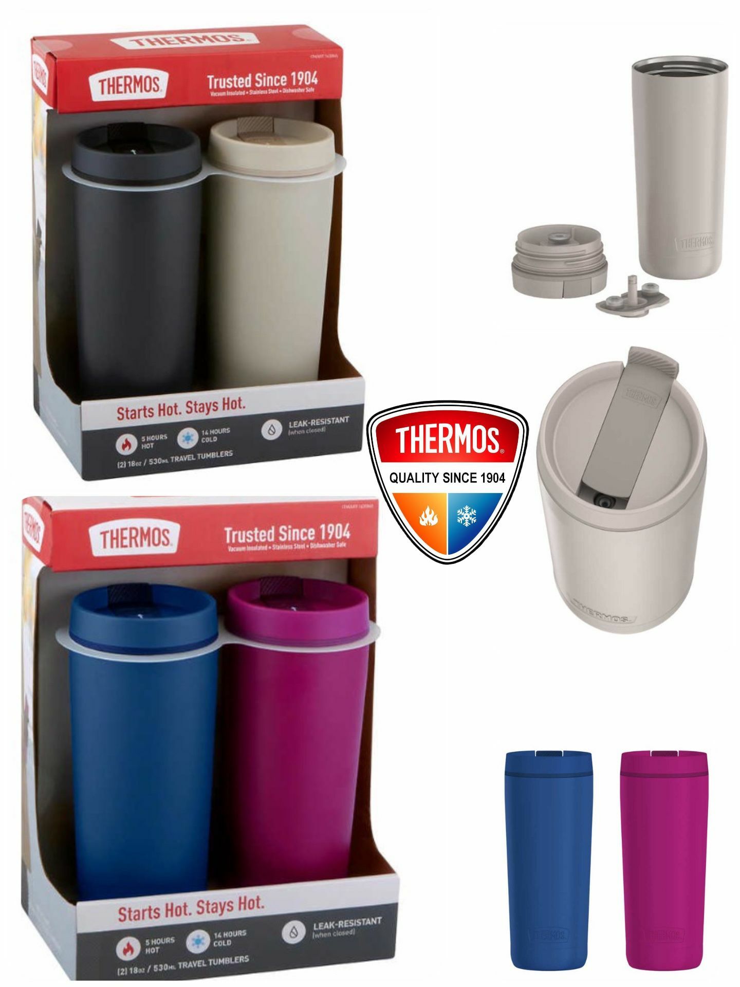 【預購】Themos F1218102 Themos 18oz 保溫杯