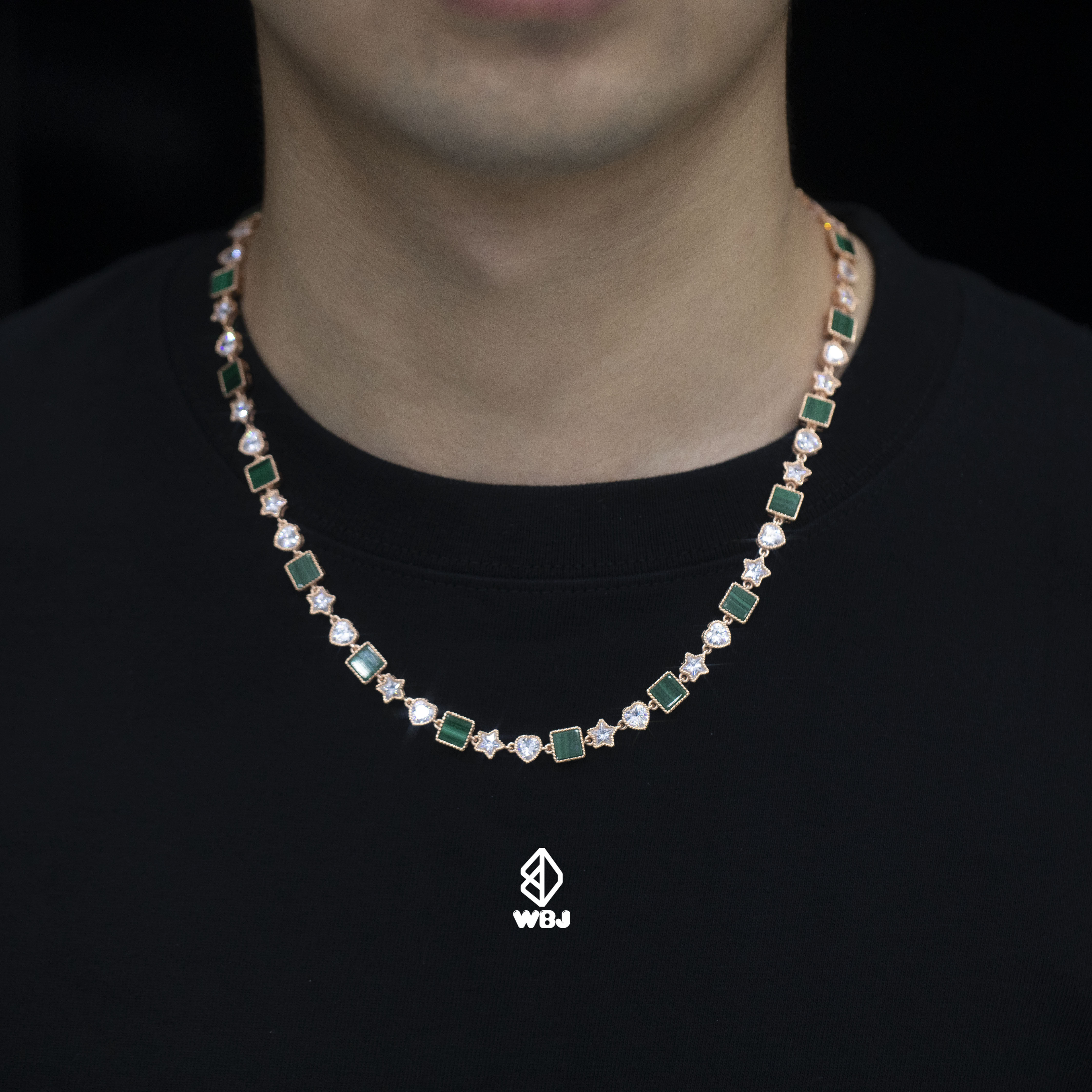 8mm 宮廷復古框項鍊