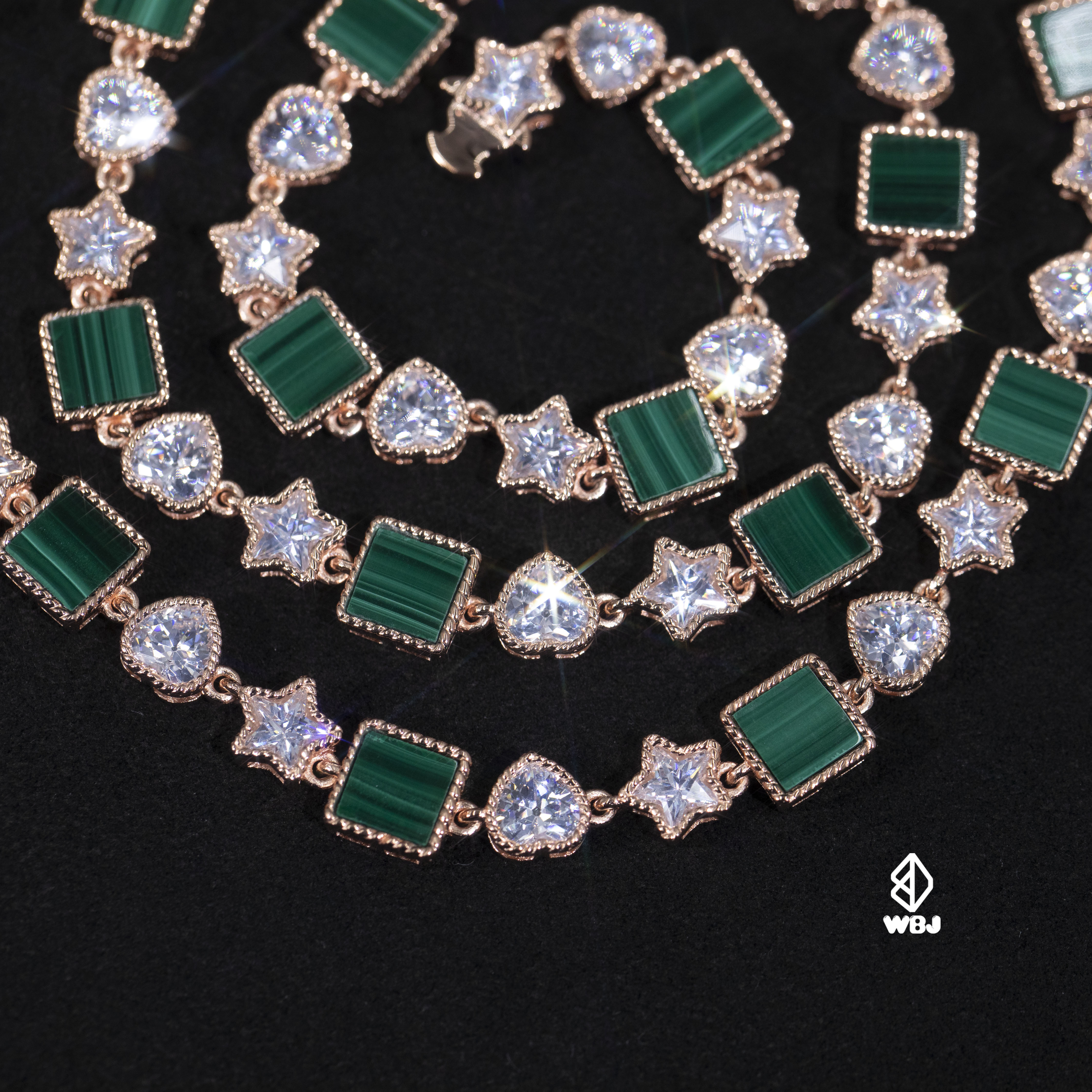 8mm 宮廷復古框項鍊