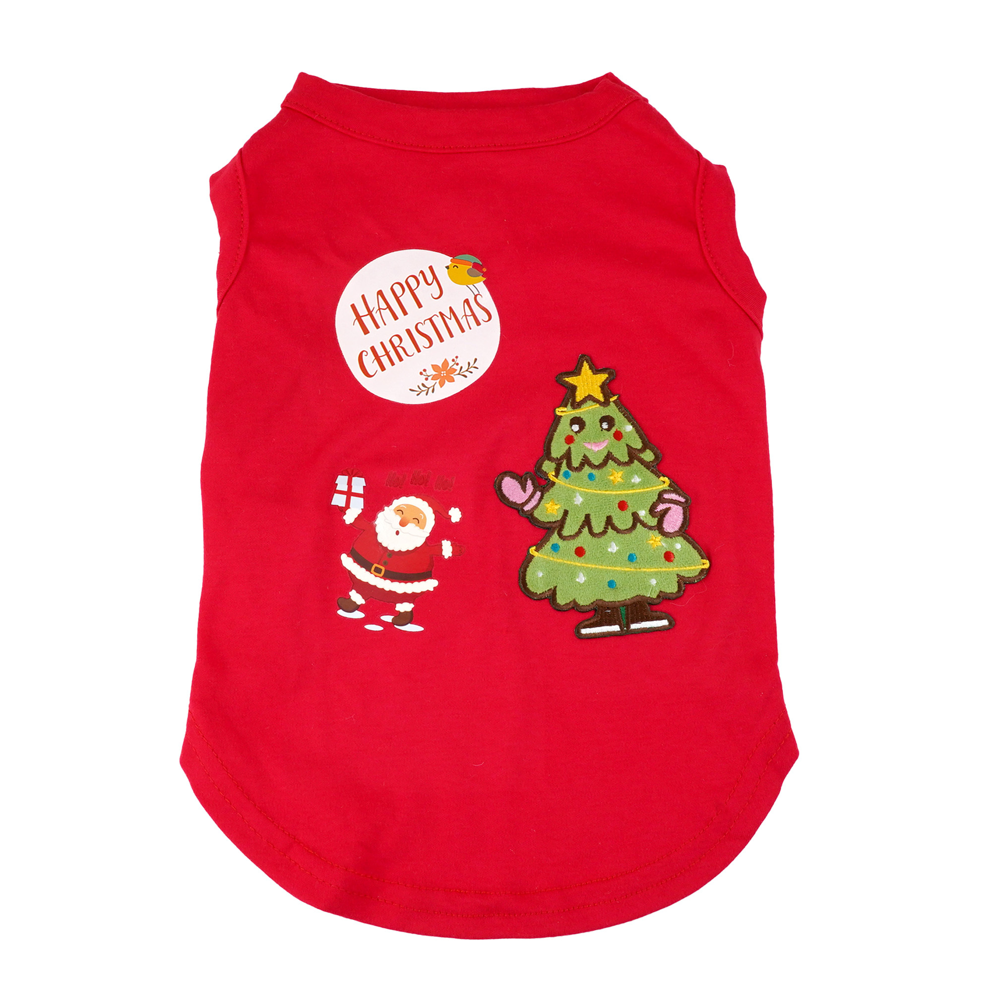 Xmas Tree Red Vest Tee