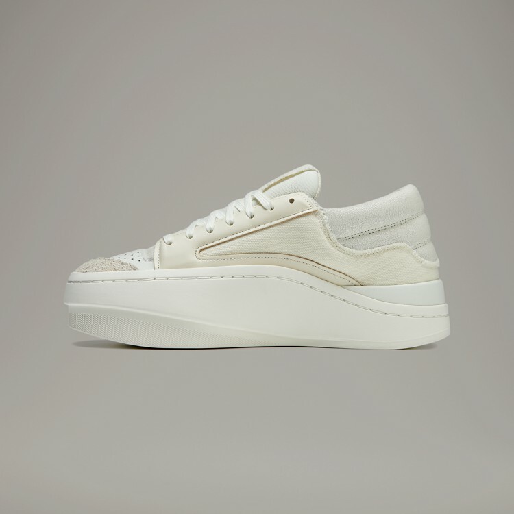 【  Y-3 CENTENNIAL LO 頂級厚底休閒鞋款 - 奶油白 】