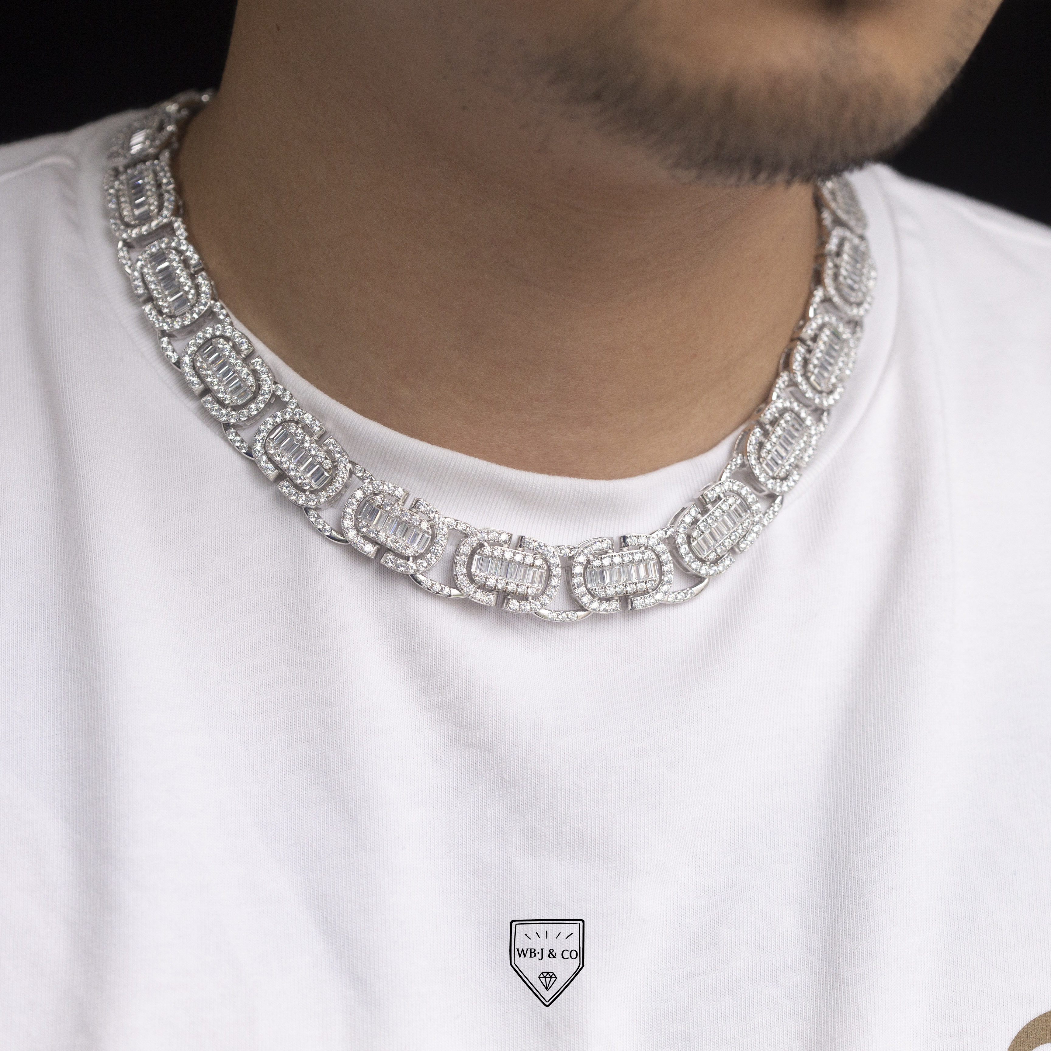 15mm T方拜占庭項鍊