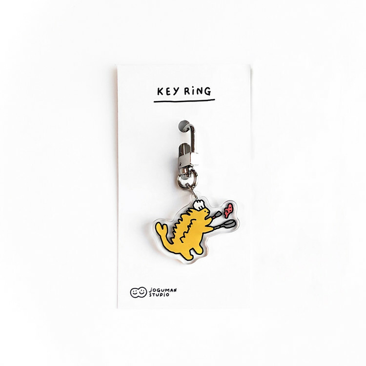 【Joguman】下廚的 Anklyo 壓克力鑰匙圈