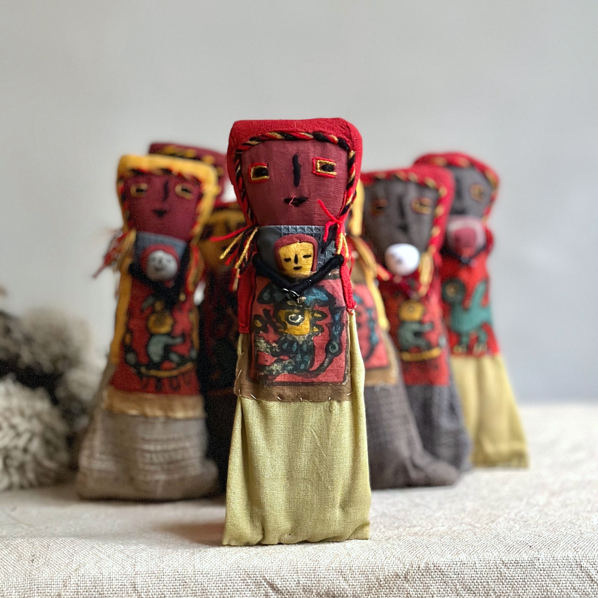 秘魯古布錢凱娃娃 Chancay doll - C