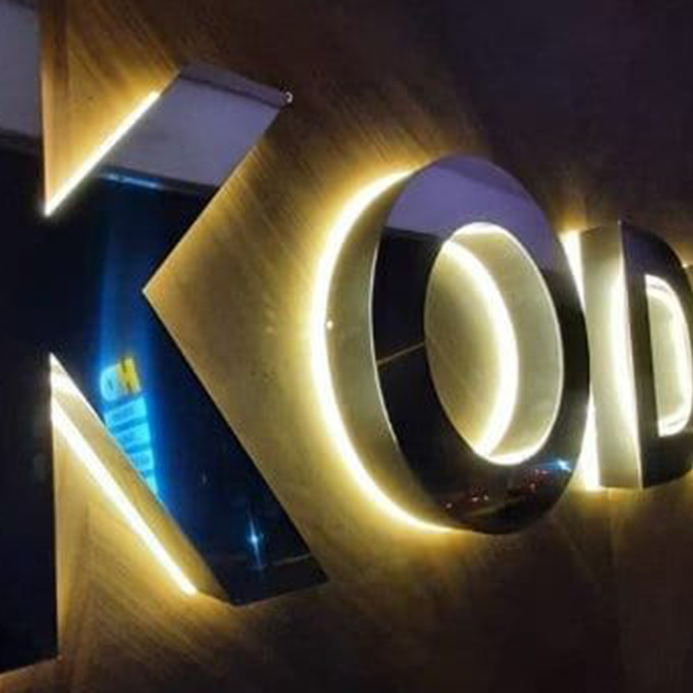 廣告立體字 不鏽鋼電鍍