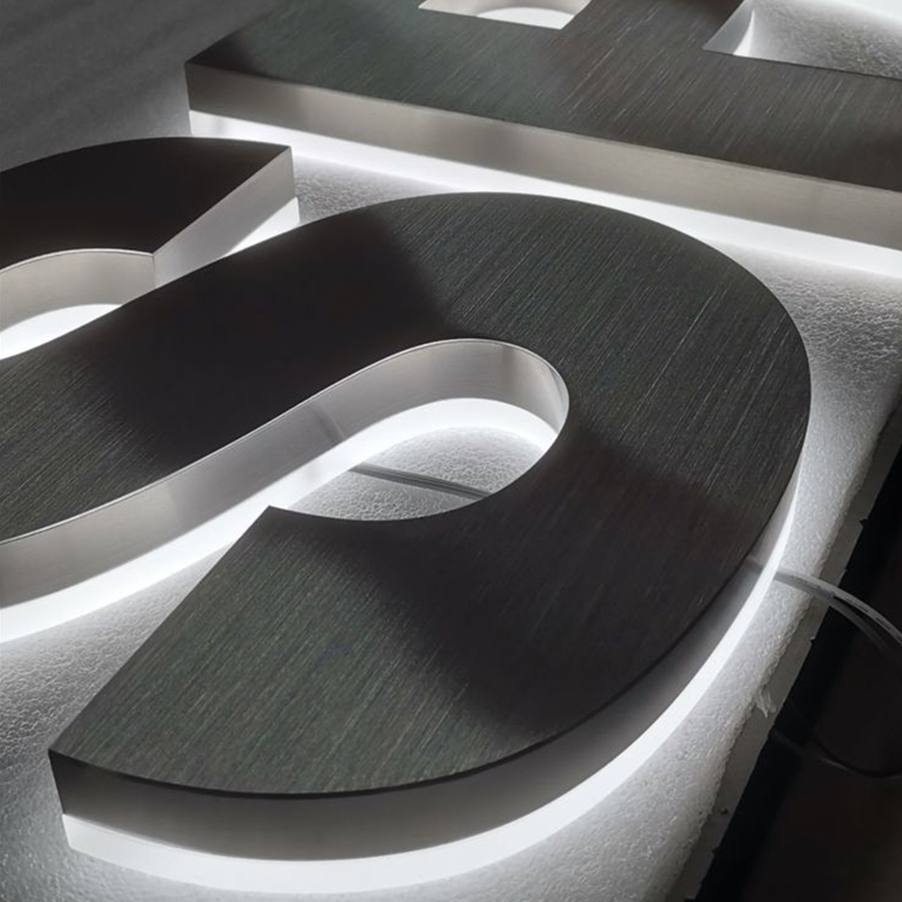 廣告立體字 不鏽鋼拉絲