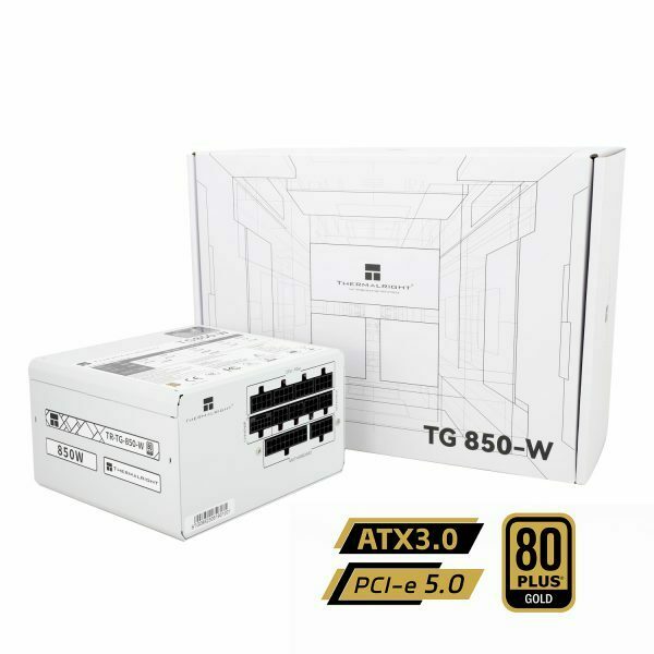 Thermalright TG-850W 80Plus Gold ATX3.0 PCIe5.0 白色 電源供應器 火牛