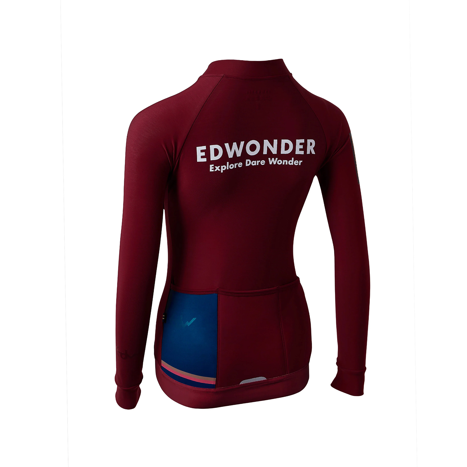 EdWonder EdW Edition Thermal Long Sleeve Jersey Oak Maroon