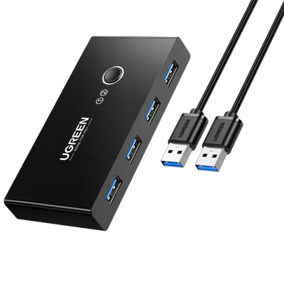 Ugreen USB 3.0 共享開關 2 進 4 出_CM662-15705