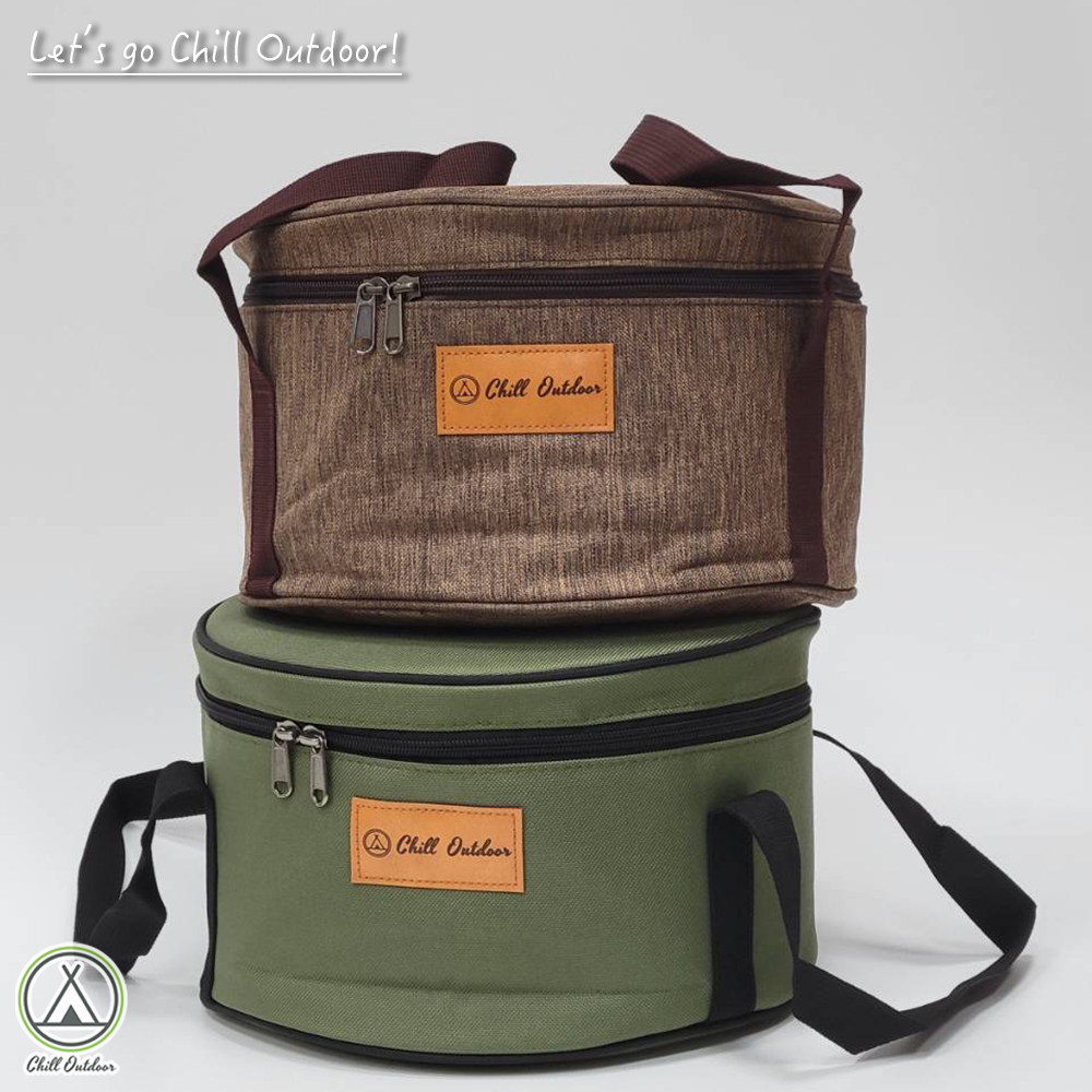 Chill Outdoor 圓形收納包 中款－(三色)