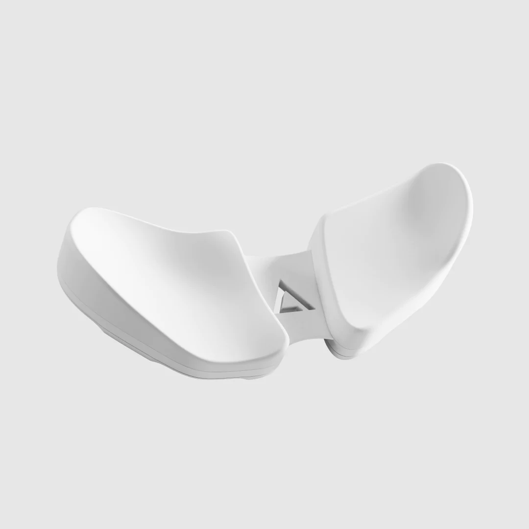 Deltahub Carpio 2.0 - Ergonomic wrist rest - 白色 - 左手- S Size 人體工學流動滑鼠手腕托