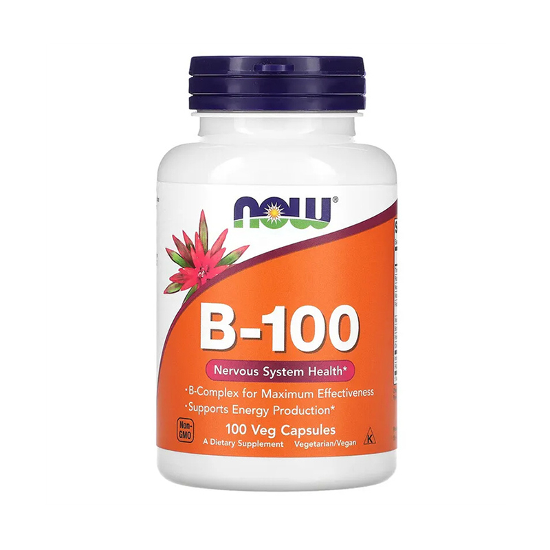 Now Foods, B-100, 100 Veg Capsules