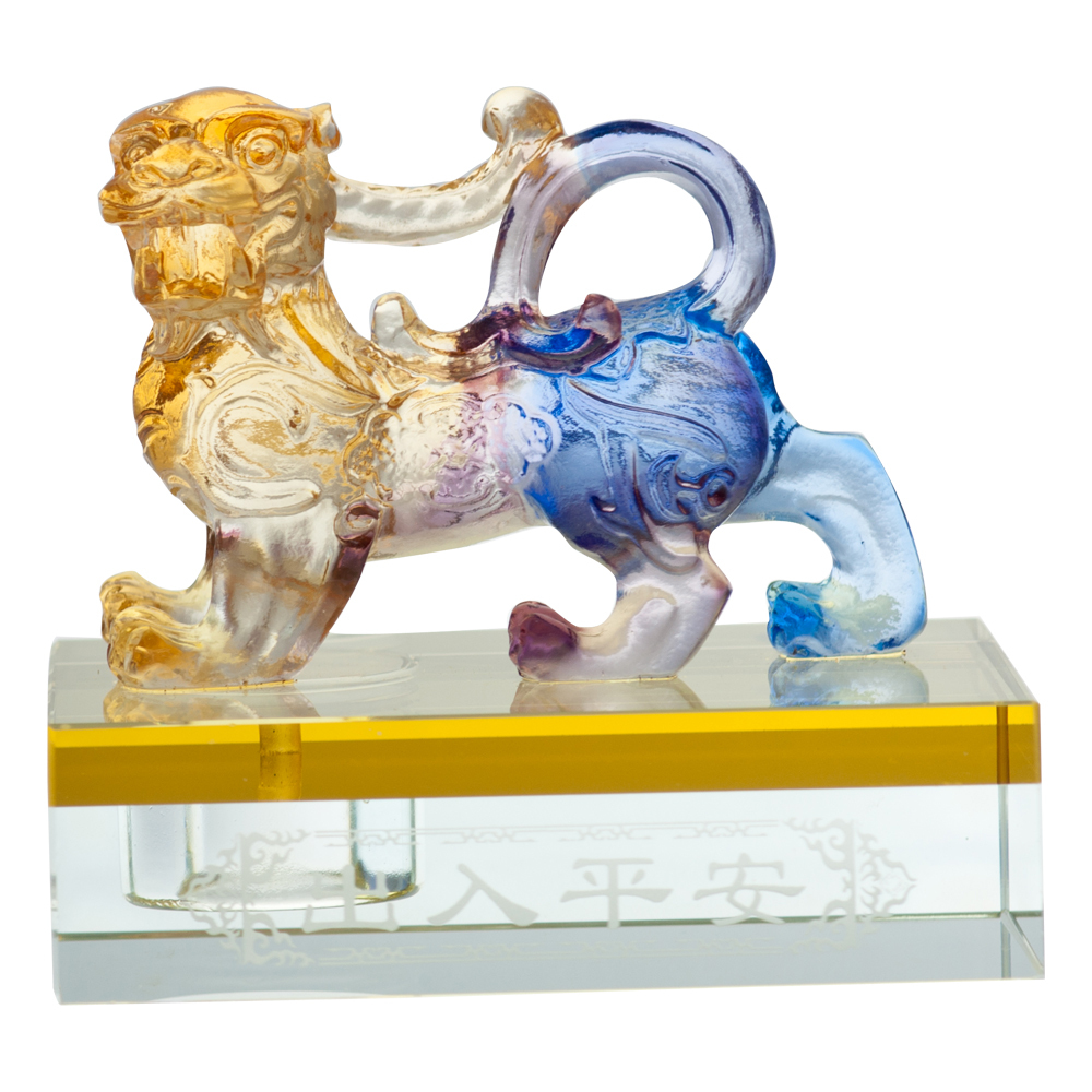 貔貅香氛瓶座｜開運琉璃風水擺飾 招財納福家居首選